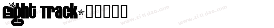 Eight Track字体转换